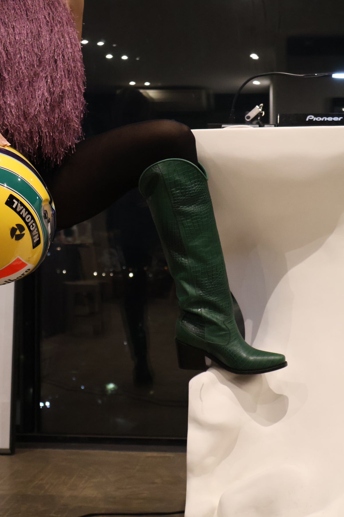 Bota Bruna Verde