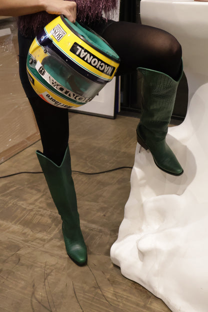 Bota Bruna Verde