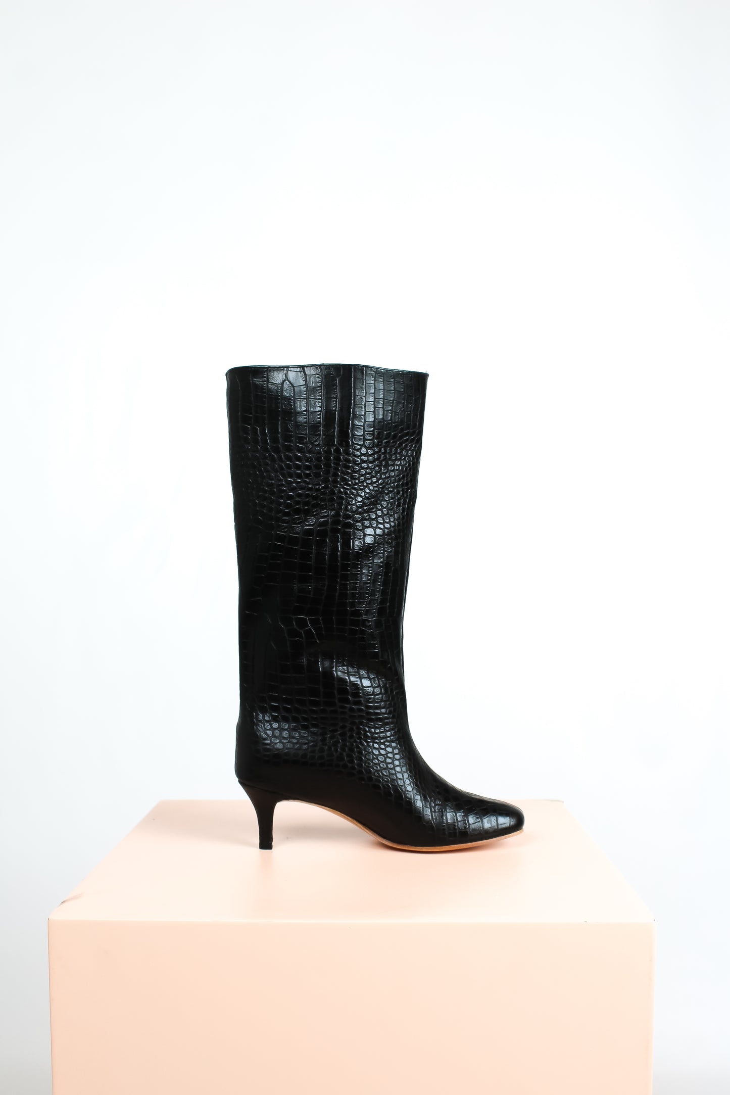 Bota Marietta Negro Caimán