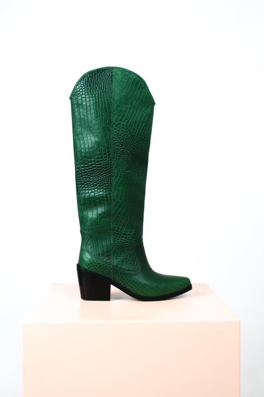 Bota Bruna Verde